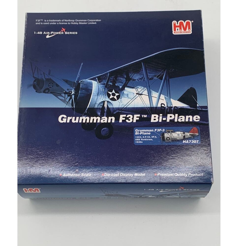 HOBBY MASTER  HA7307  Grumman F3F BiPlane F3F 3